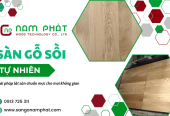 Sàn gỗ sồi tự nhiên - Giải pháp lát sàn đẹp và chuẩn mực cho mọi không gian