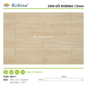 SÀN ROBINA BẢN LỚN 12MM - AB311