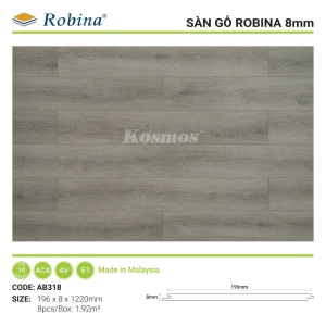 SÀN ROBINA BẢN LỚN 8MM - AB318