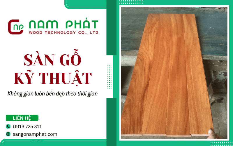 cung cấp sàn gỗ kỹ thuật