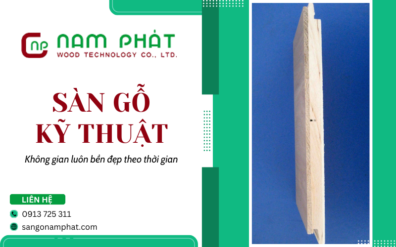 cung cấp sàn gỗ kỹ thuật