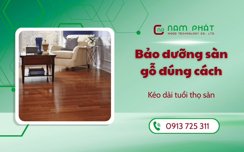 bảo dưỡng sàn gỗ