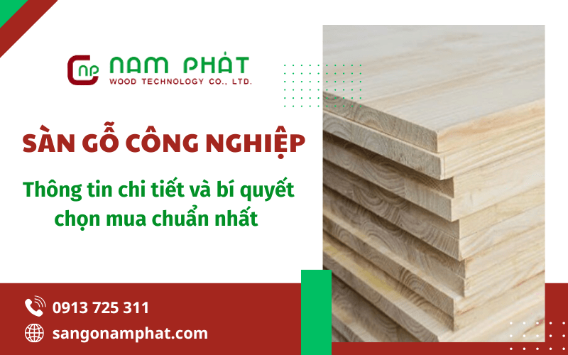 sàn gỗ công nghiệp