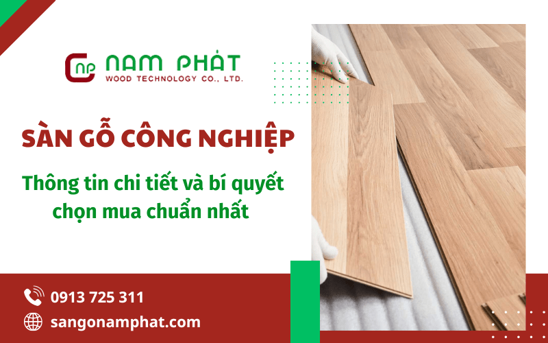 sàn gỗ công nghiệp