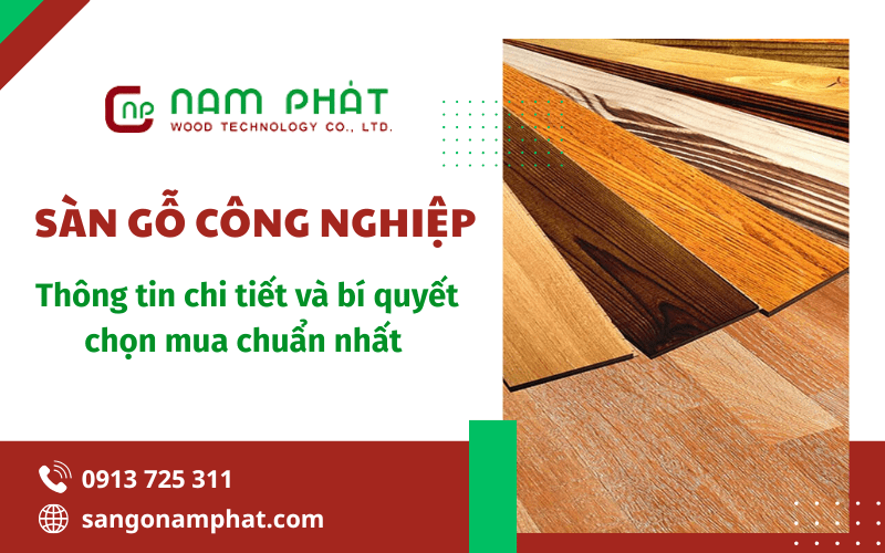 sàn gỗ công nghiệp