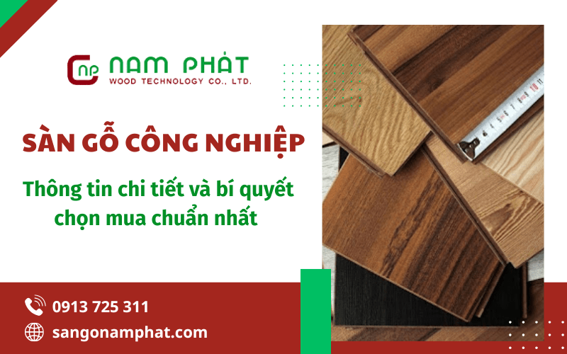 sàn gỗ công nghiệp