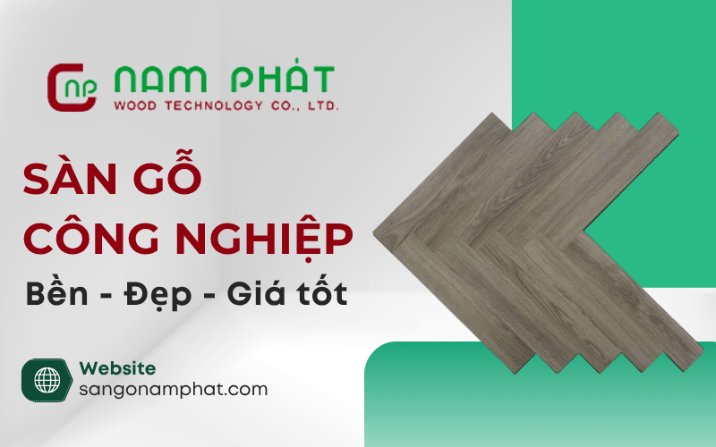 sàn gỗ công nghiệp
