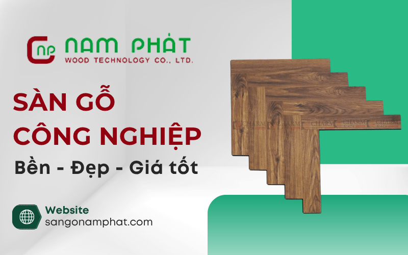 sàn gỗ công nghiệp