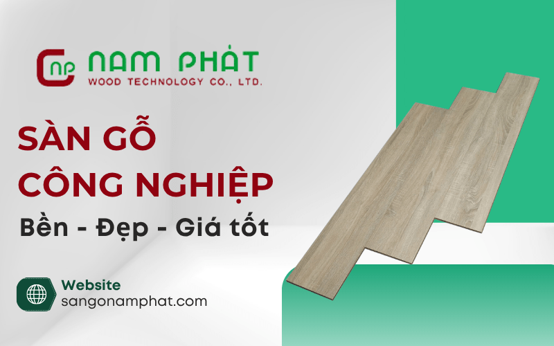 sàn gỗ công nghiệp