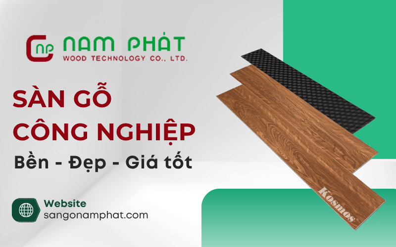 sàn gỗ công nghiệp