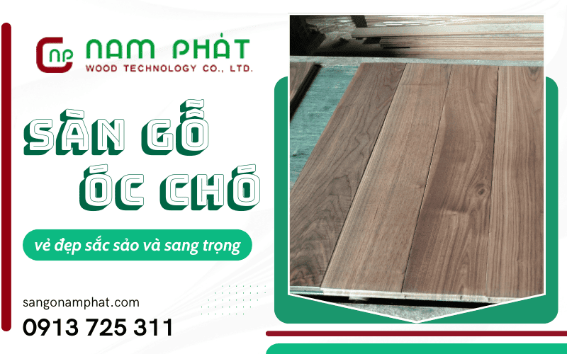 Sàn gỗ óc chó