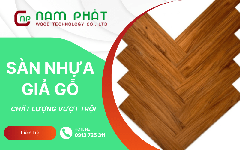 Sàn nhựa giả gỗ