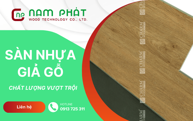 Sàn nhựa giả gỗ