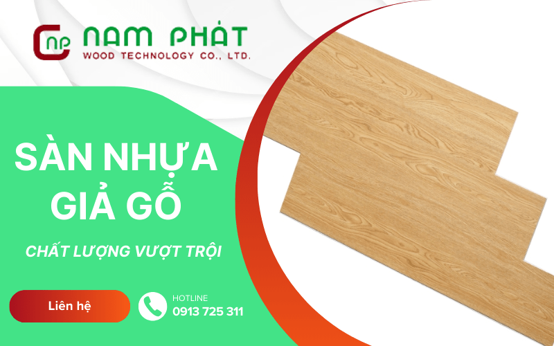 Sàn nhựa giả gỗ