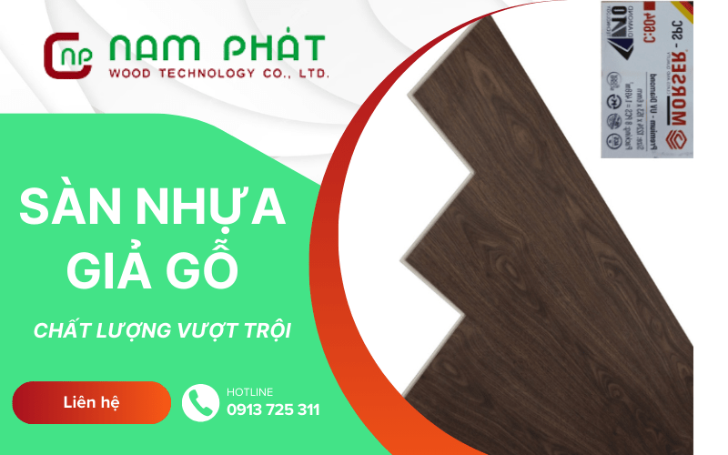 Sàn nhựa giả gỗ