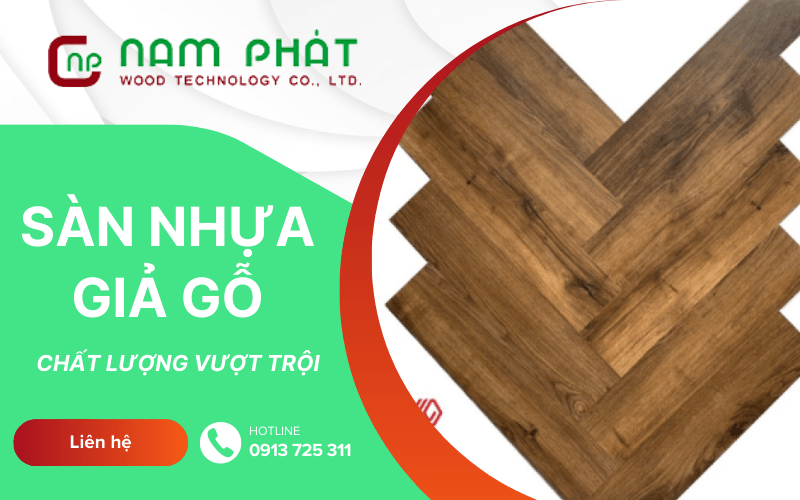 Sàn nhựa giả gỗ