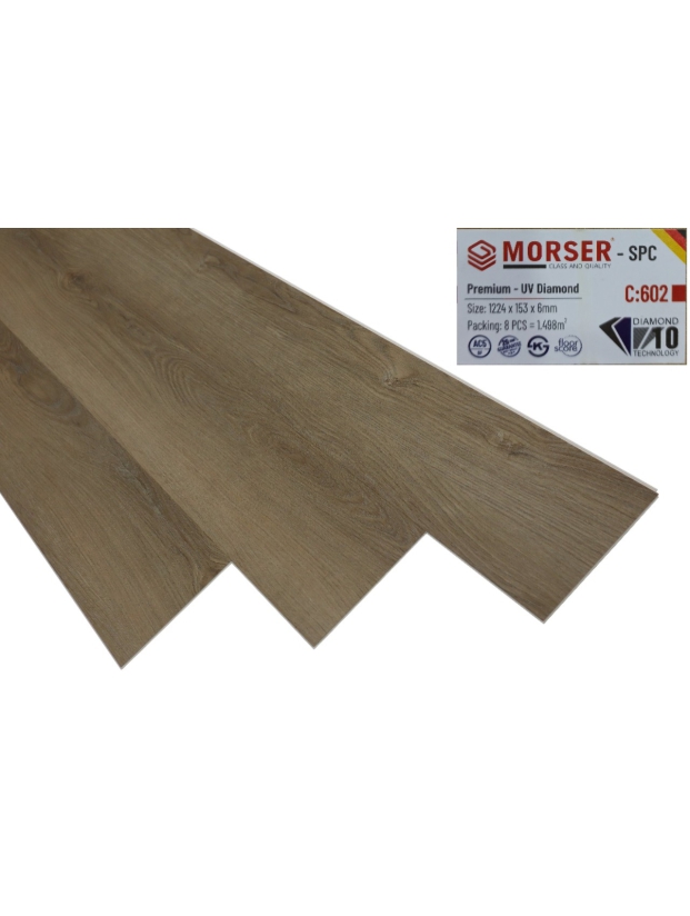 SÀN NHỰA MORSER SPC 6MM C602
