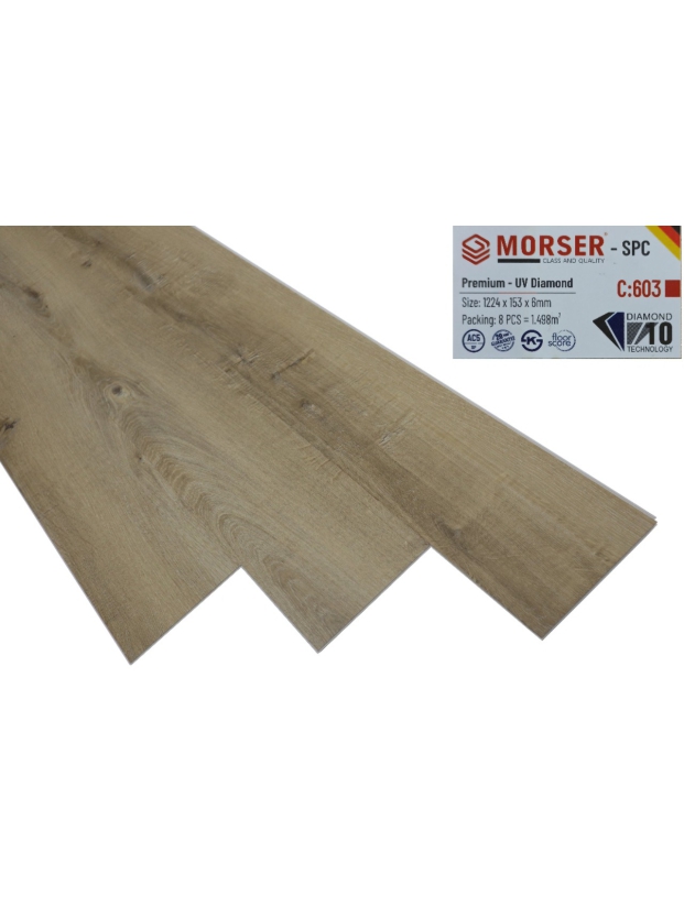 SÀN NHỰA MORSER SPC 6MM C603 