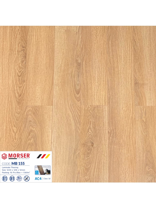 SÀN GỖ MORSER 12MM MB155