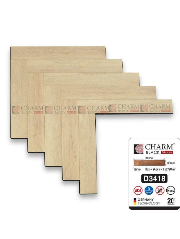 CHARM 12MM - D3418