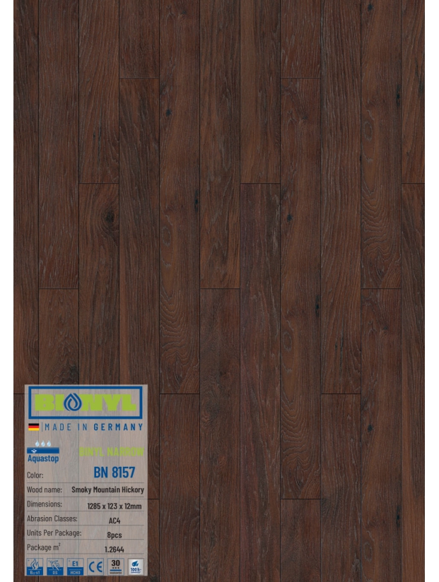 Sàn gỗ Binyl Narrow – 12mm BN8157