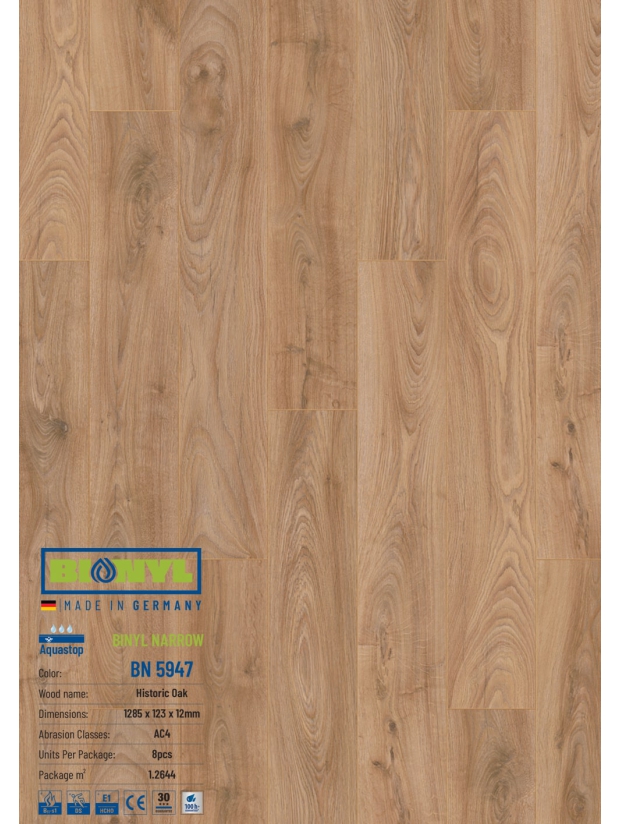 Sàn gỗ Binyl Narrow – 12mm BN5947