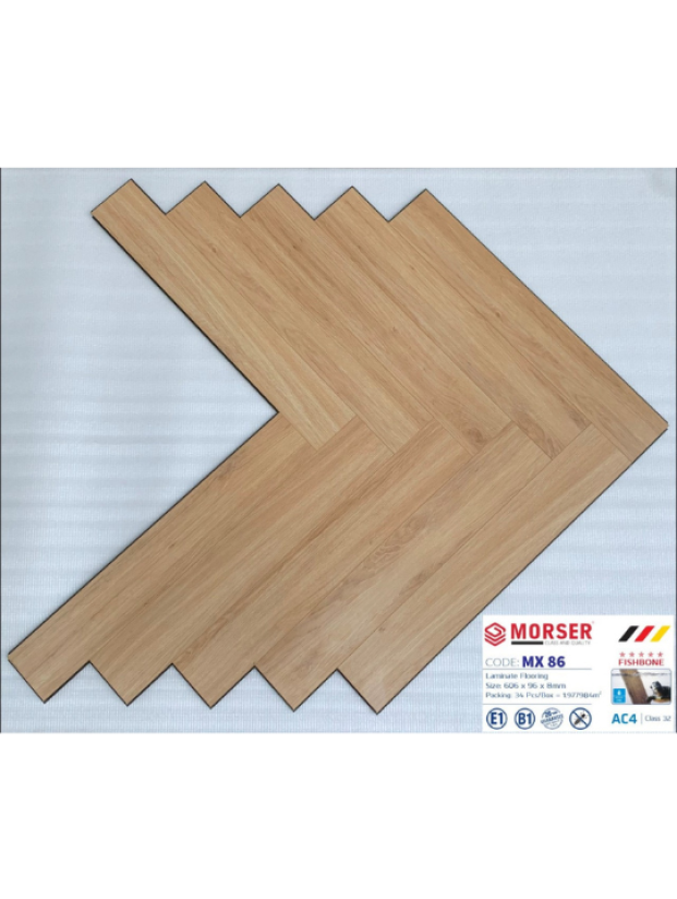 SÀN GỖ MORSER HÈM XƯƠNG CÁ MX86