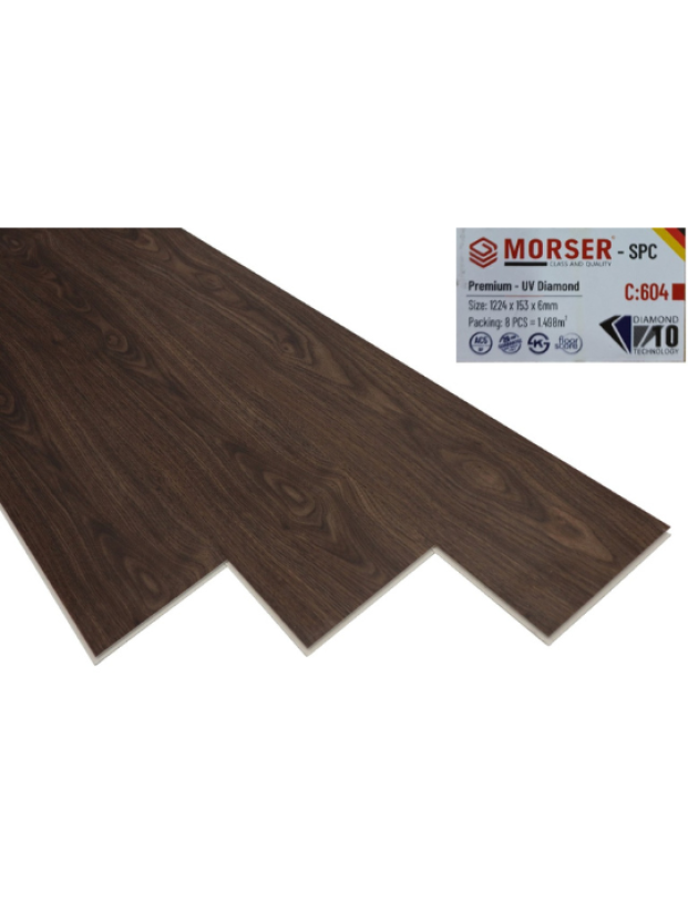 SÀN NHỰA MORSER SPC 6MM C604