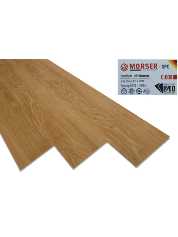 SÀN NHỰA MORSER SPC 6MM C600