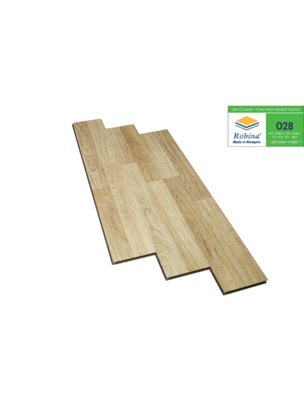 SÀN ROBINA BẢN LỚN 8MM - O28