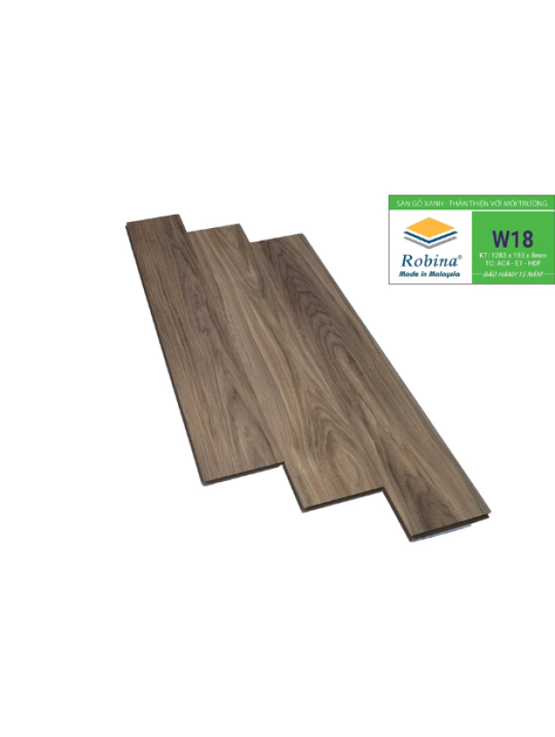 SÀN ROBINA BẢN LỚN 8MM - W18