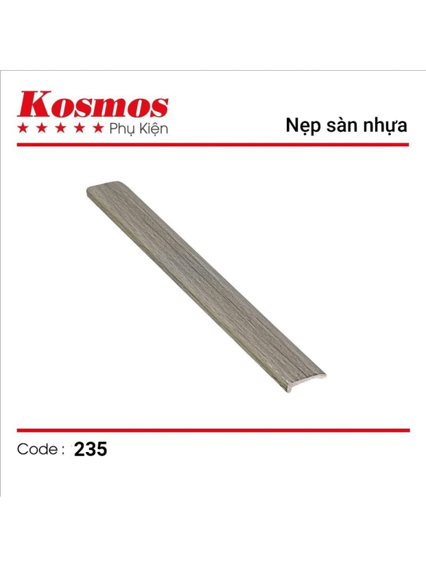 NẸP SÀN NHỰA 235